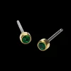Bezel Örhänge 3 mm