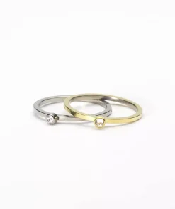 Bezel Tiny Ring