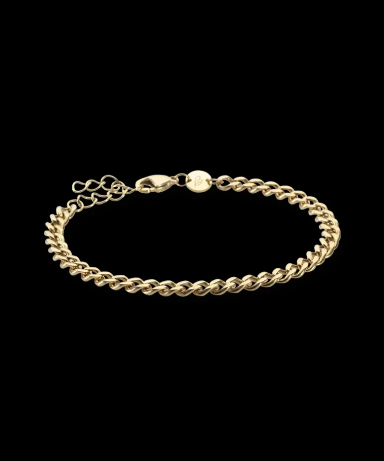 Curb Link Armband 15,5-19 cm