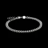 Curb Link Armband 15,5-19 cm