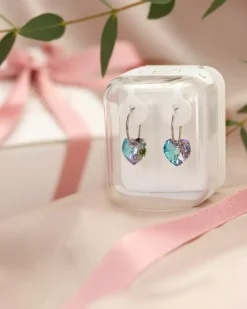 Ear Ring 14 mm, Pendant Heart