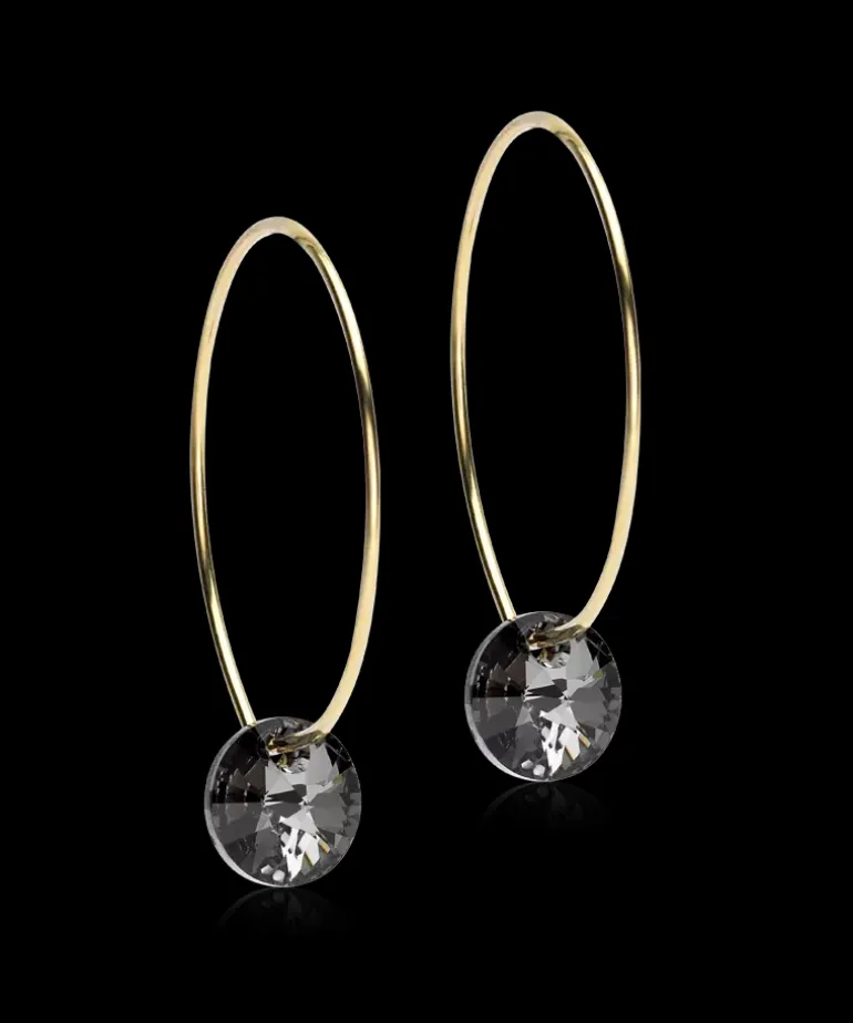 Ear Ring 25 mm, Pendant Round