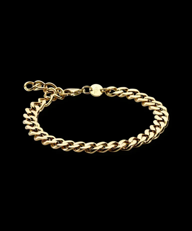 Grand Curb Link Armband 15,5-19 cm