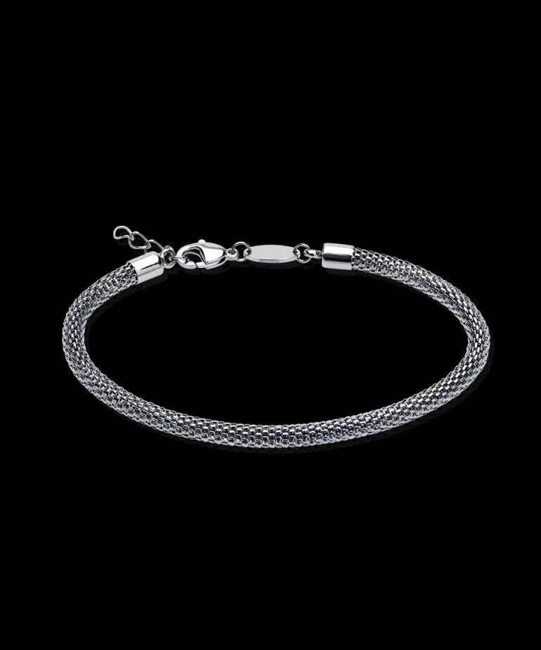 Grand Round Mesh Armband 18-22 cm