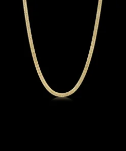 Medium Plain Halsband 40-46 cm