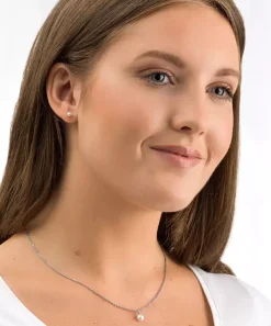 Pearl Örhänge 4 mm