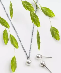 Pearl Örhänge 6 mm