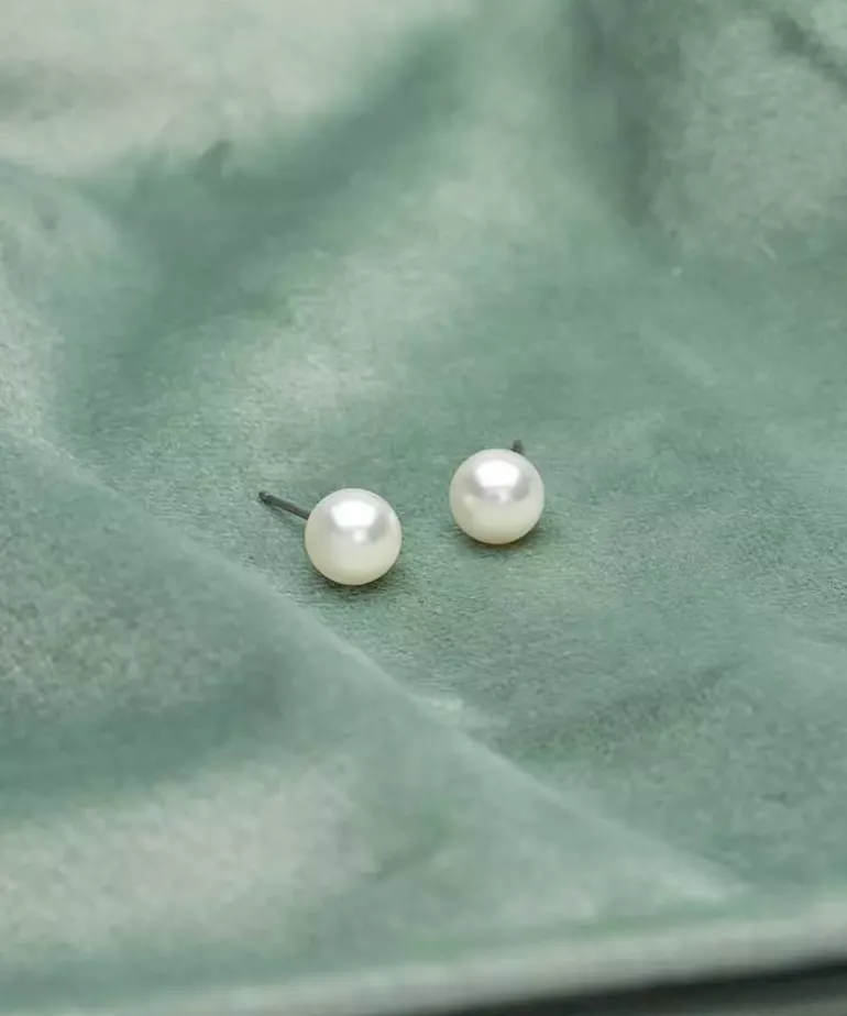 Pearl Örhänge 8 mm