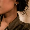 Pendant Bezel Örhänge