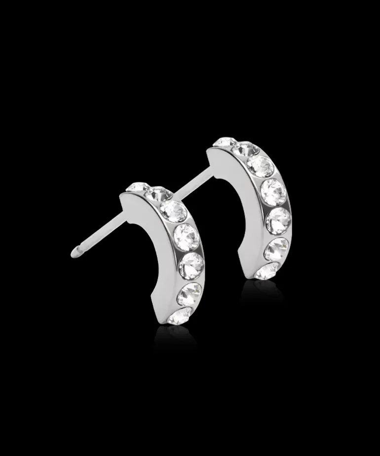 Pendant Brilliance Curved Örhänge 10 mm