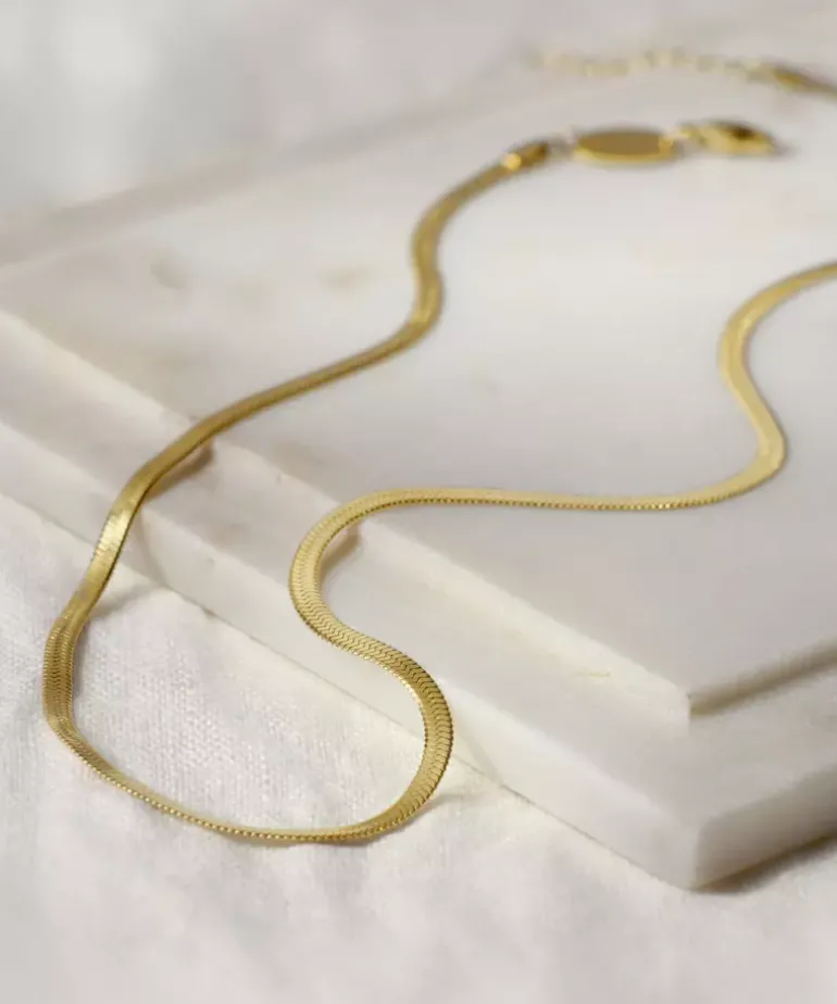 Plain Halsband 40-46 cm