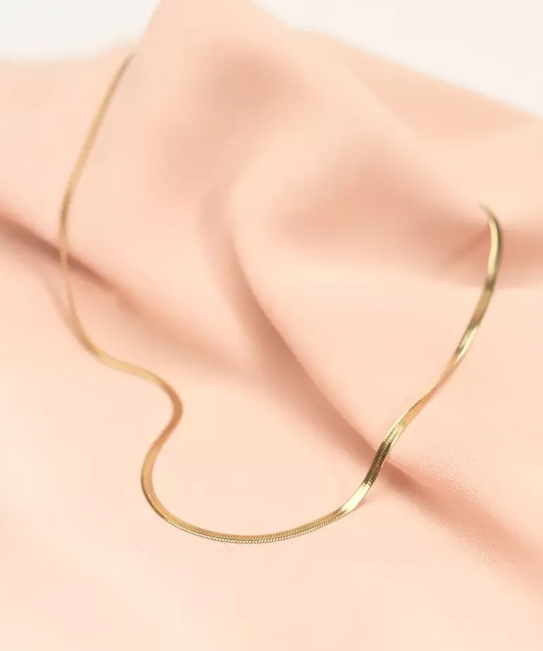 Plain Halsband 40-46 cm