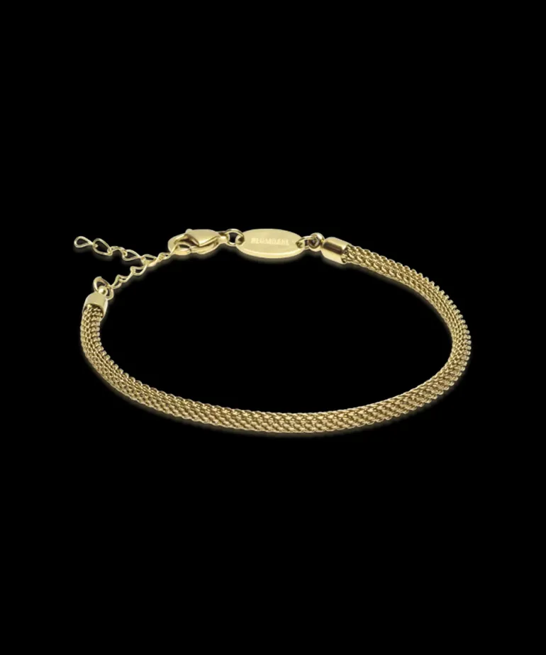 Round Mesh Armband 15,5-19 cm
